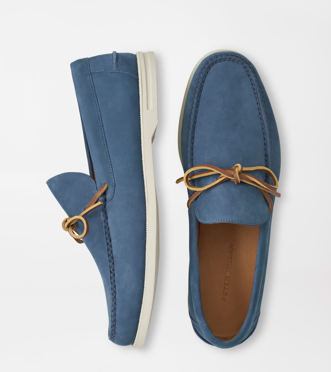 Excursionist Nubuck Boat Shoe Men's Shoes | Peter Millar