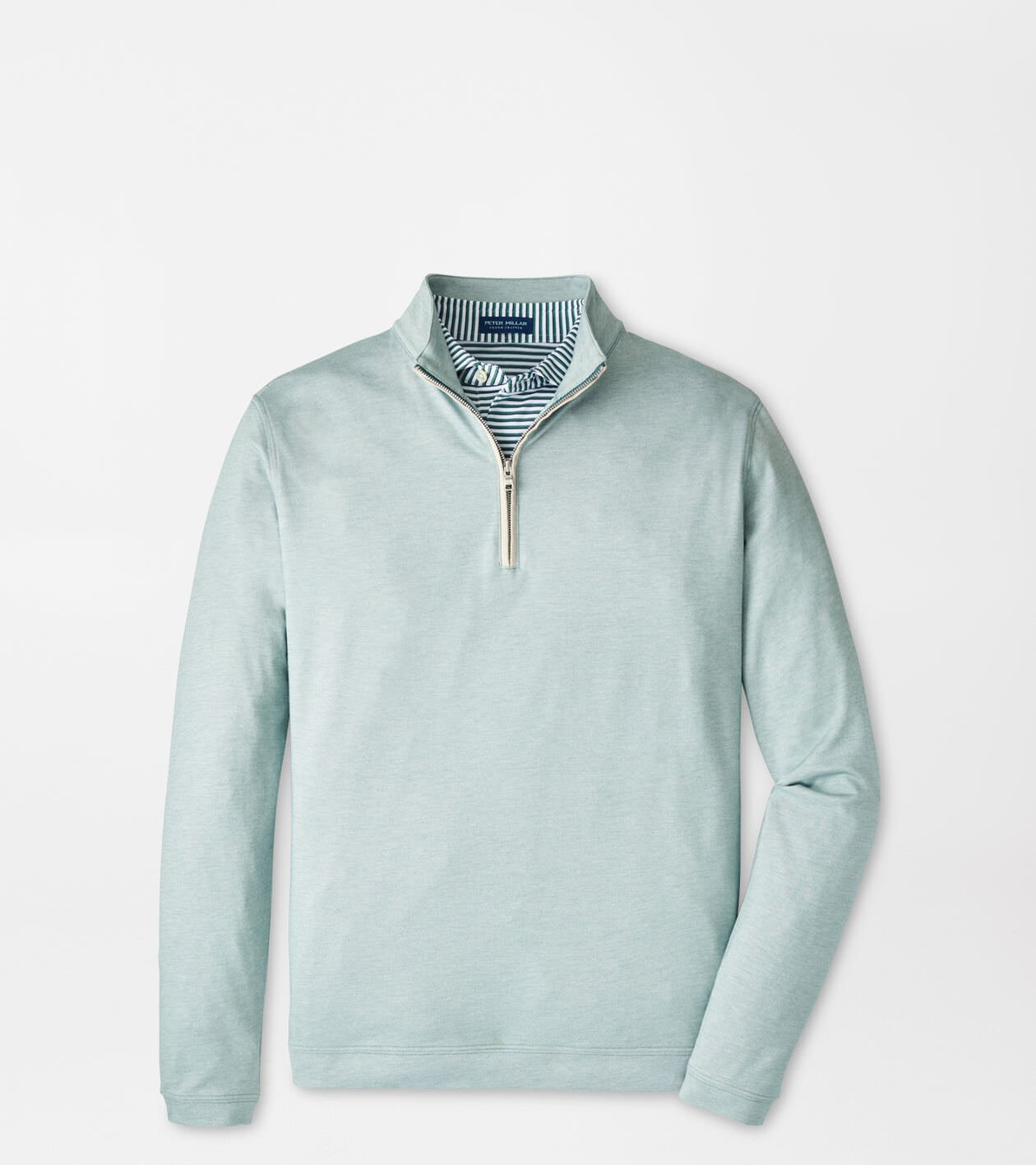 Albatross Cotton-Blend Piqué Quarter-Zip Men's Pullovers Peter
