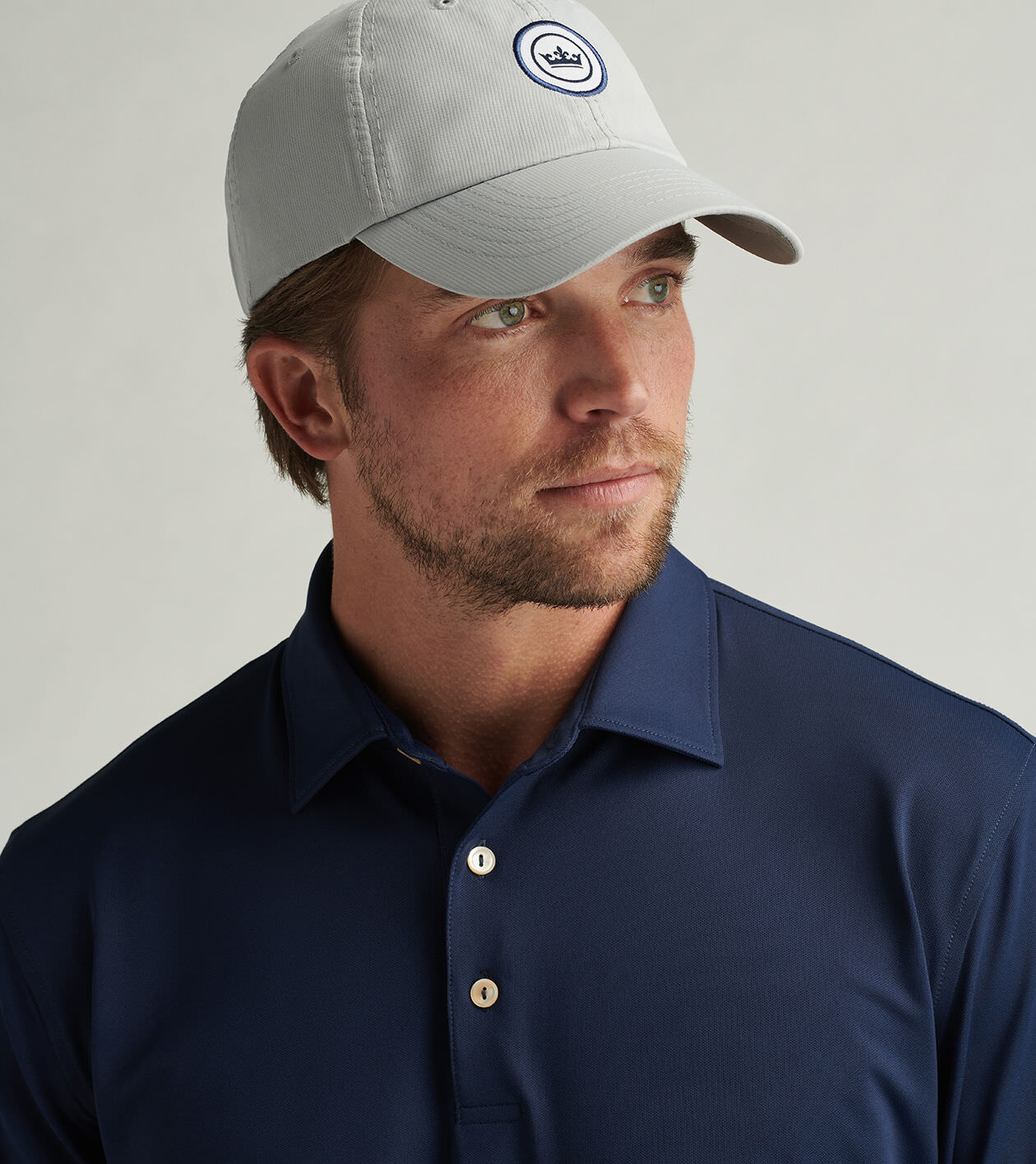 Solid Performance Mesh Polo