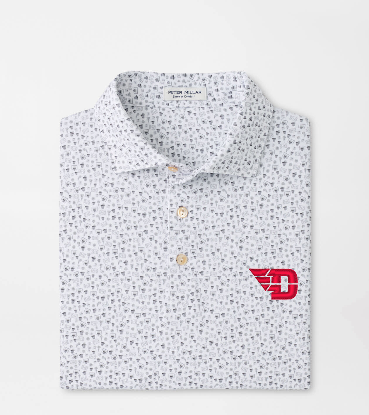 University of Dayton Buzzer Beater Performance Jersey Polo | Men's
