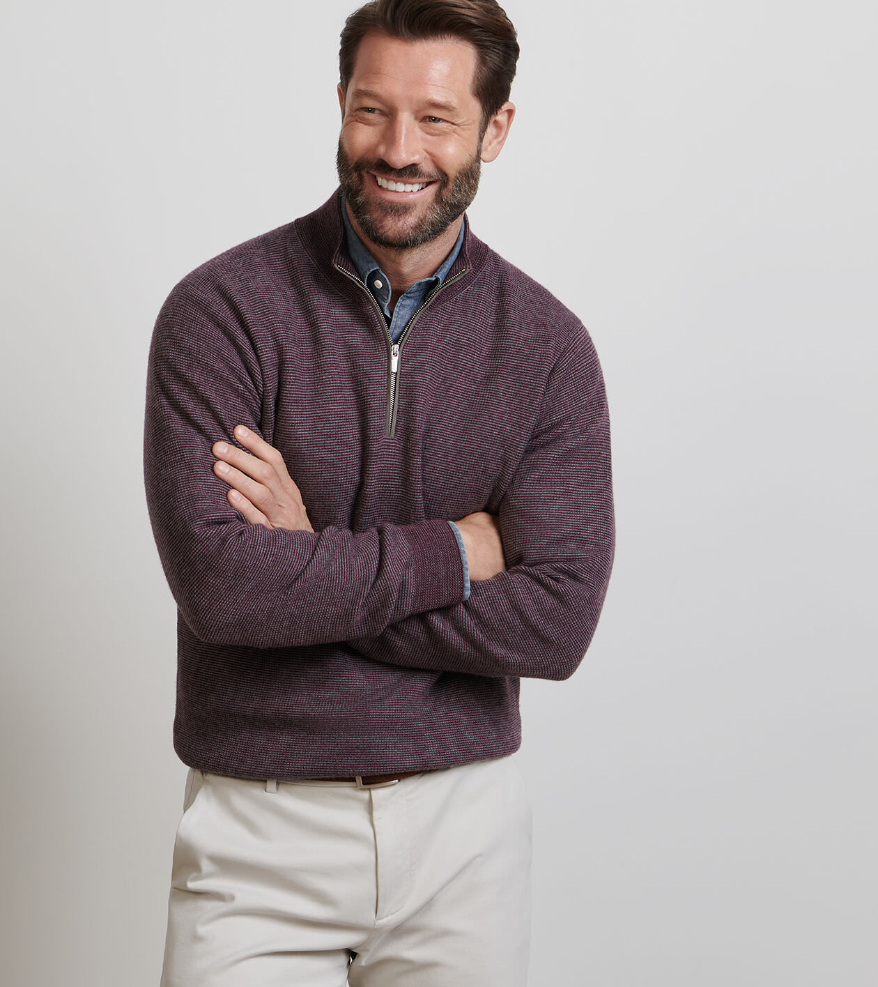West Quarter-Zip Sweater | Men's Sweaters | Peter Millar