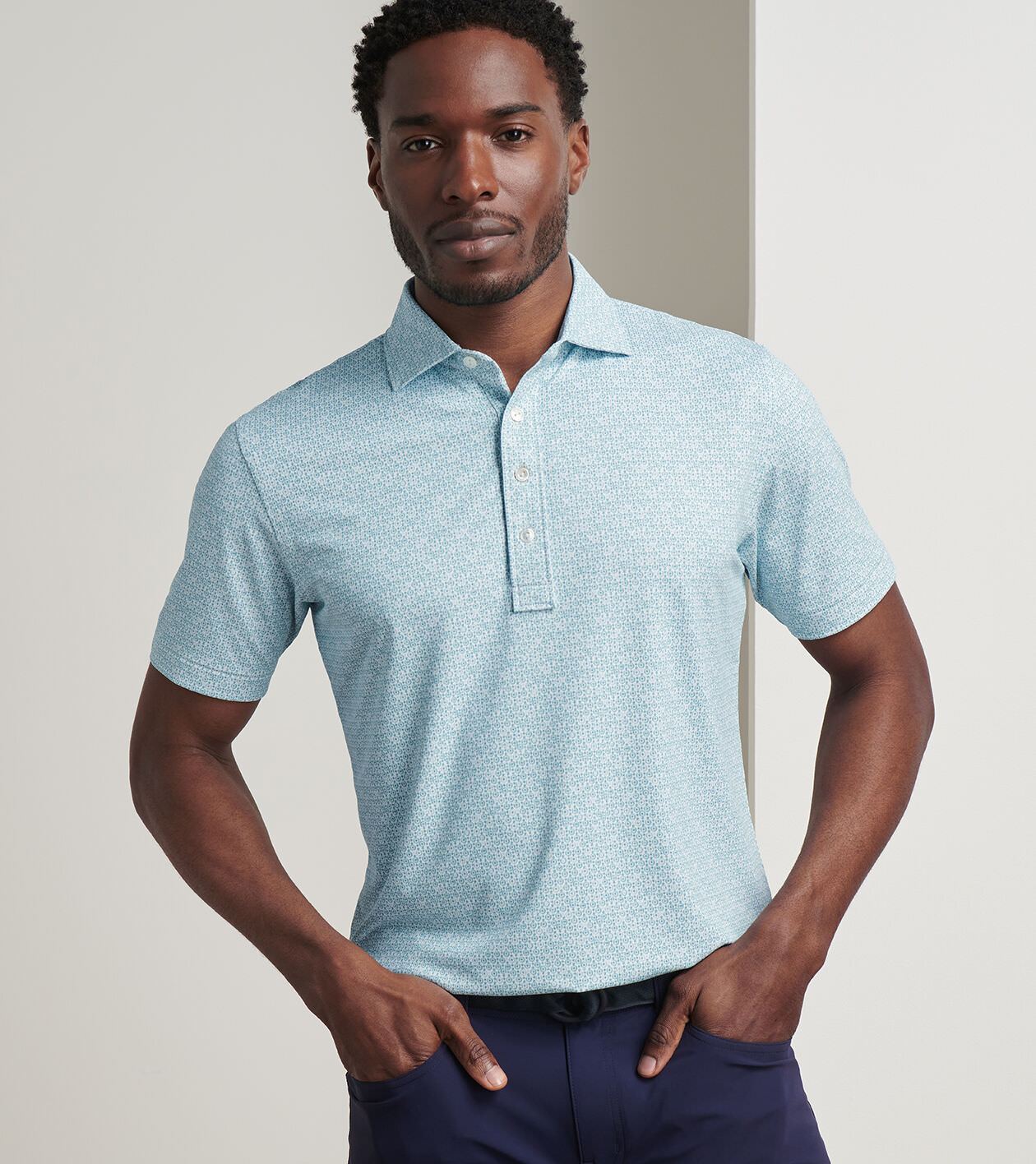 Due North Performance Jersey Polo | Men's Polos | Peter Millar
