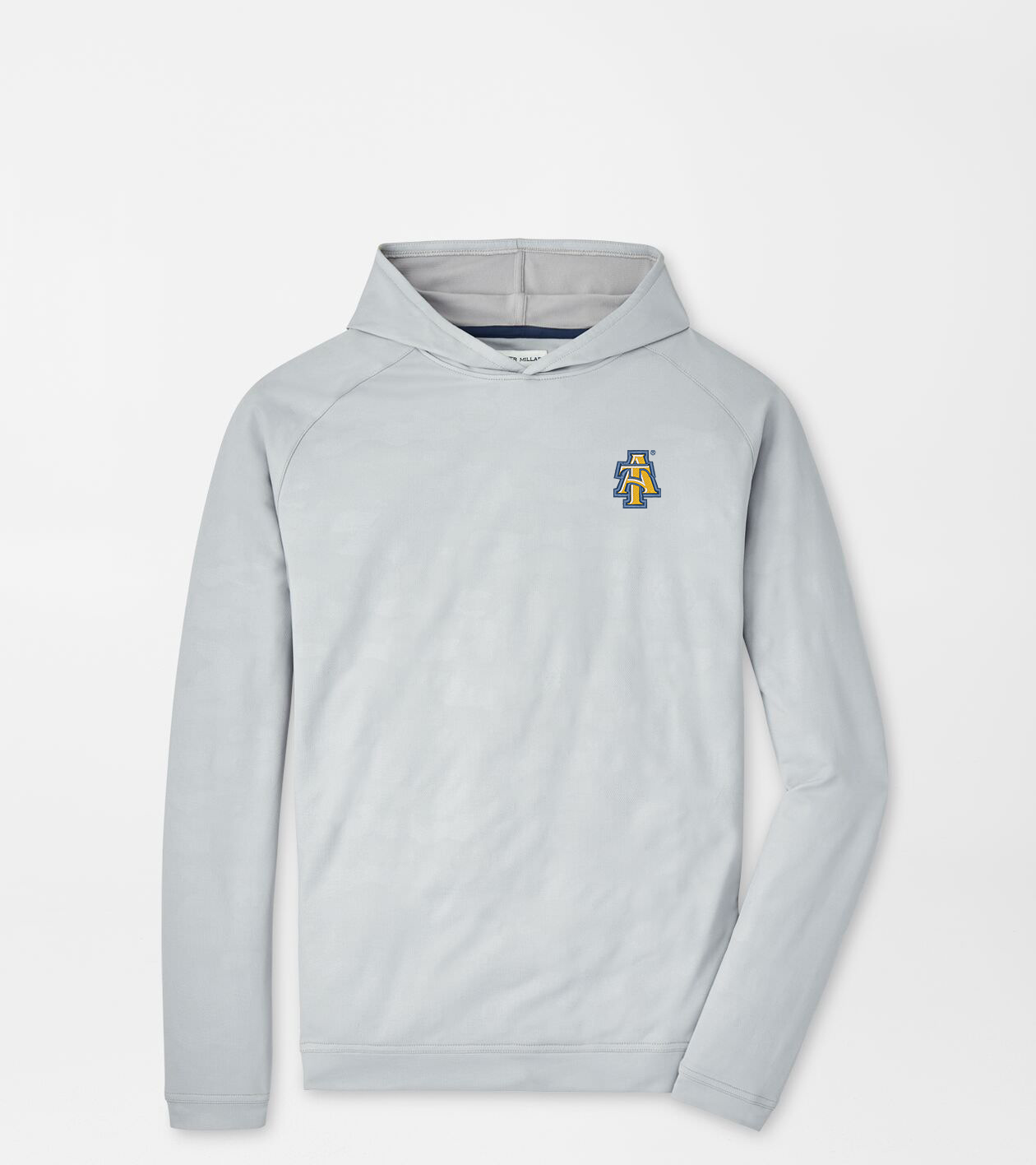 NC A&T Pine Logo Camo Performance Hoodie