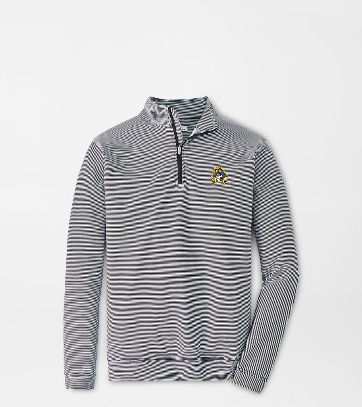 East Carolina University Perth Mini-Stripe Performance Pullover