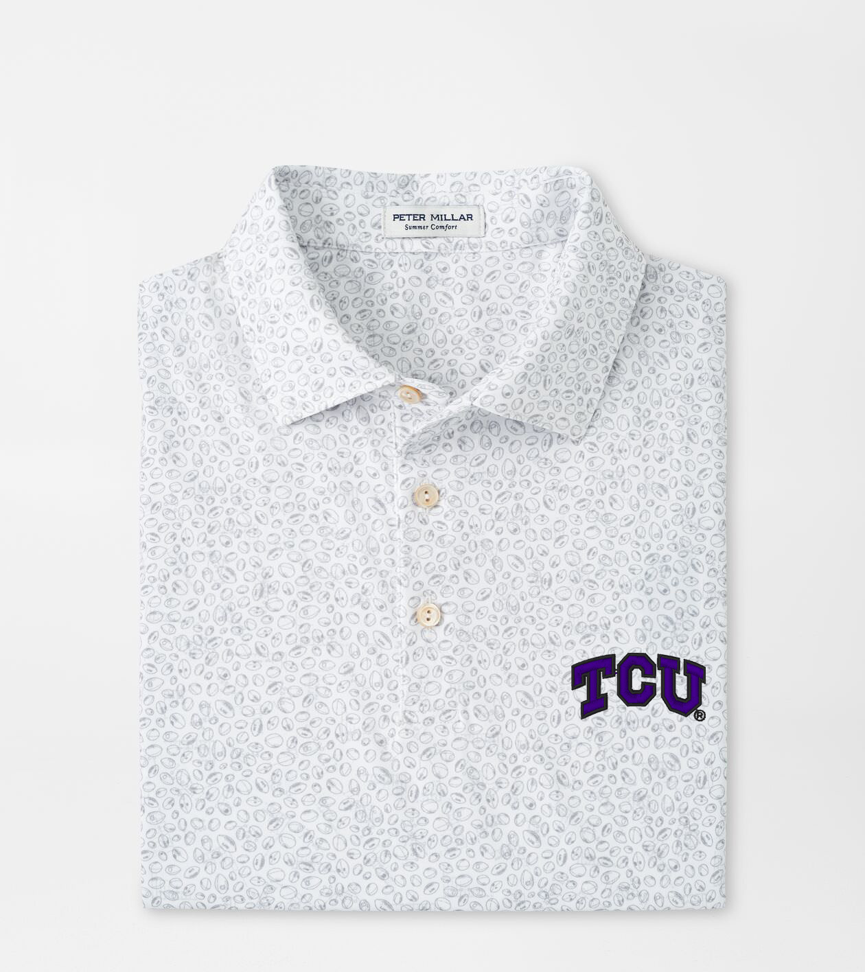 TCU Blitz Performance Jersey Polo | Men's Collegiate Apparel TCU Blitz Performance Jersey Polo | Men's Collegiate Apparel