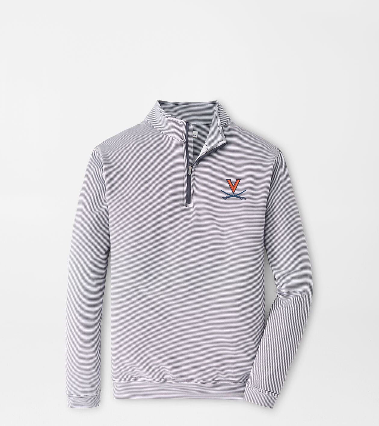 Virginia Perth Mini-Stripe Performance Pullover
