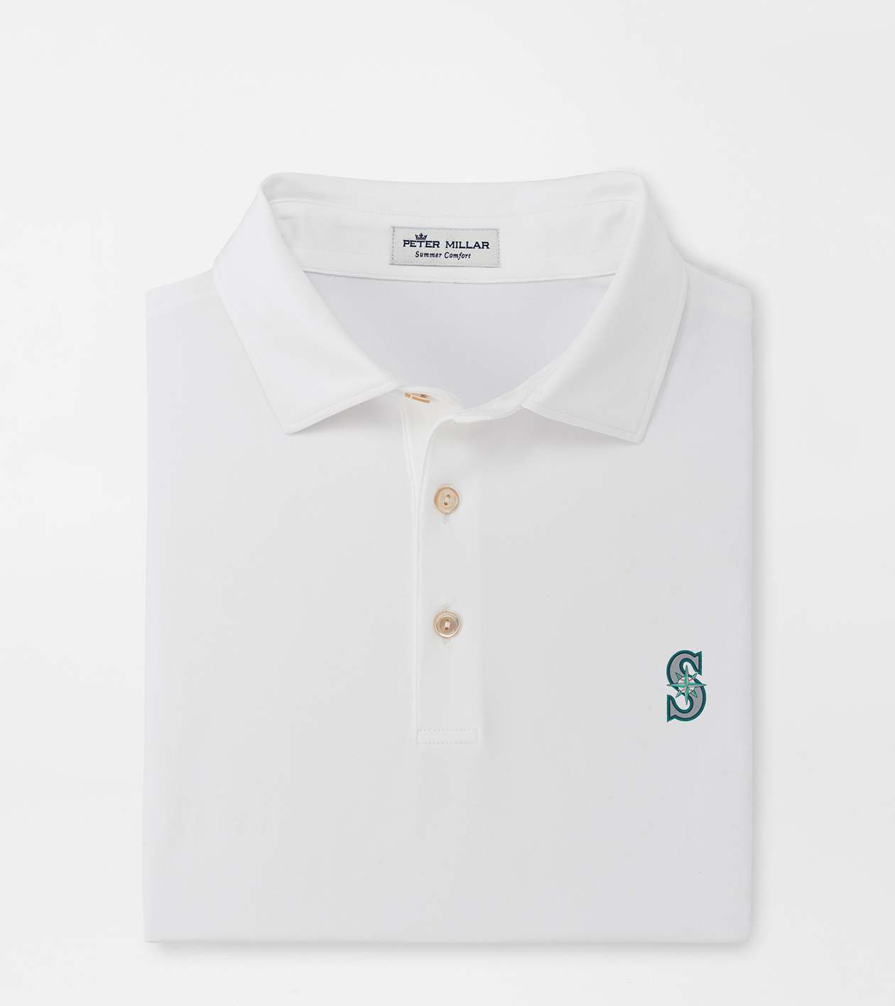 Peter Millar Solid Performance Jersey Polo White / XL