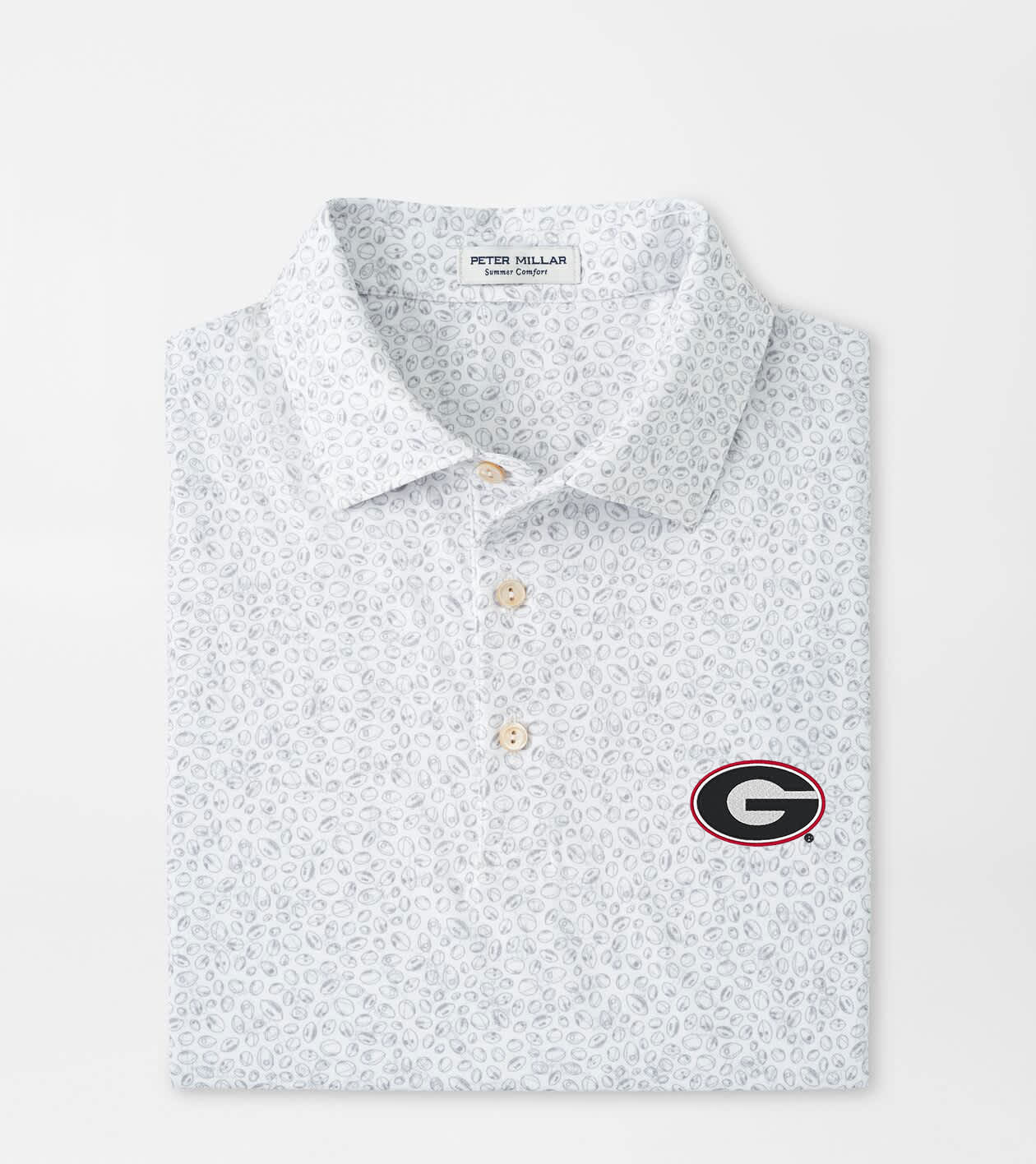 Georgia Blitz Performance Jersey Polo | Men's Collegiate Apparel