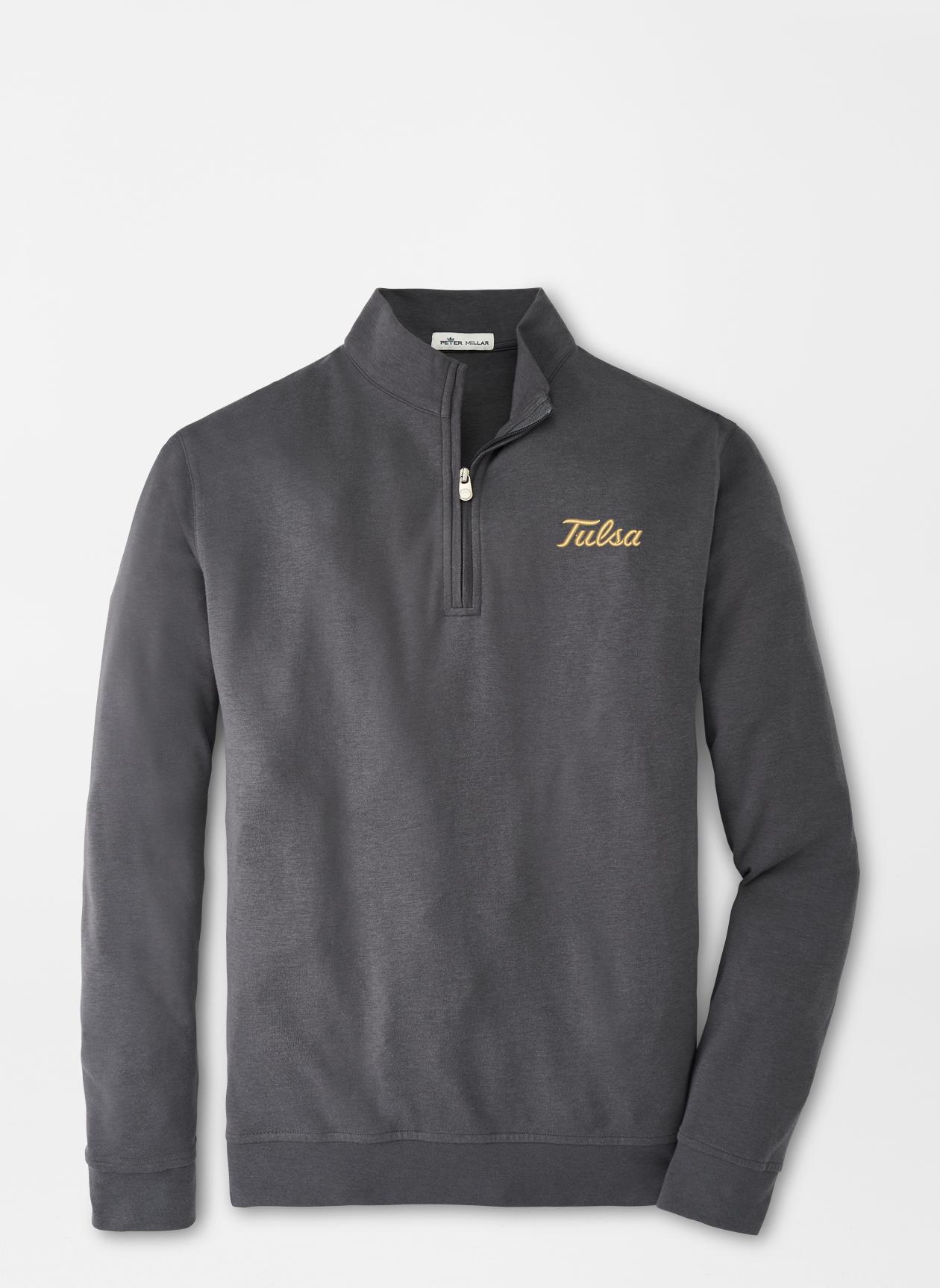 Tulsa Crown Comfort Interlock Quarter Zip Peter Millar
