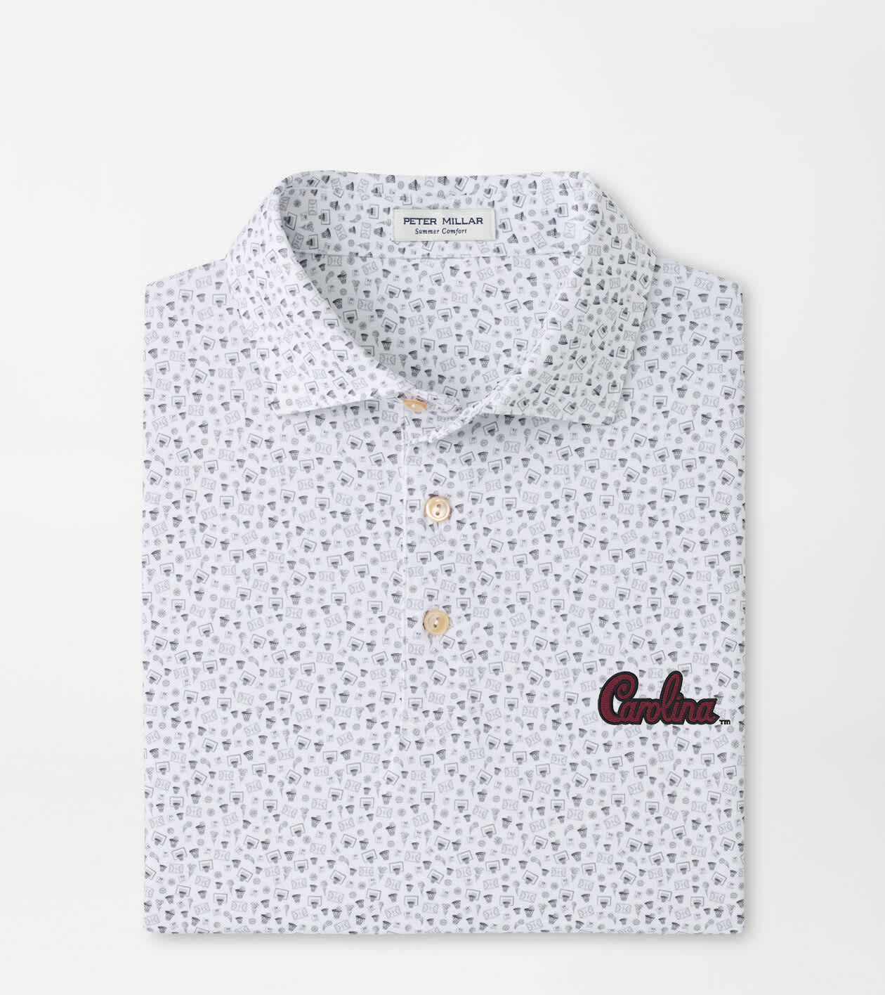 Script Buzzer South Carolina Script Buzzer Beater Performance Jersey Polo | Men's ...