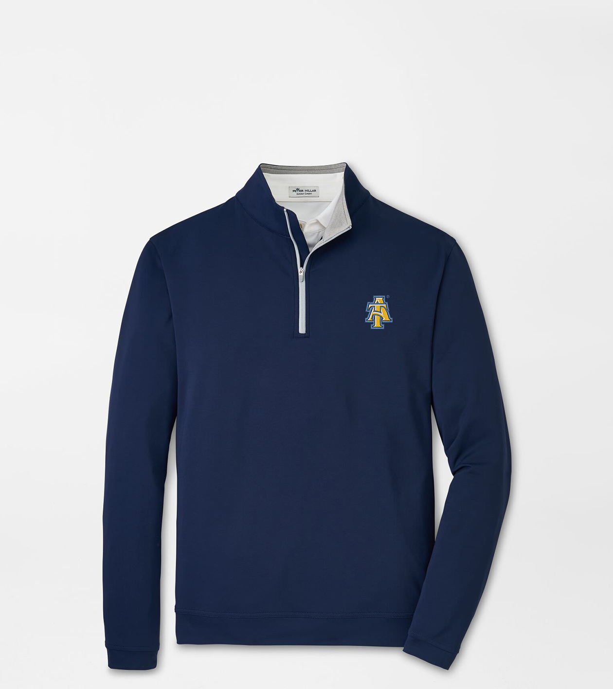 NC A&T Perth Performance QuarterZip Men's Collegiate Apparel Peter