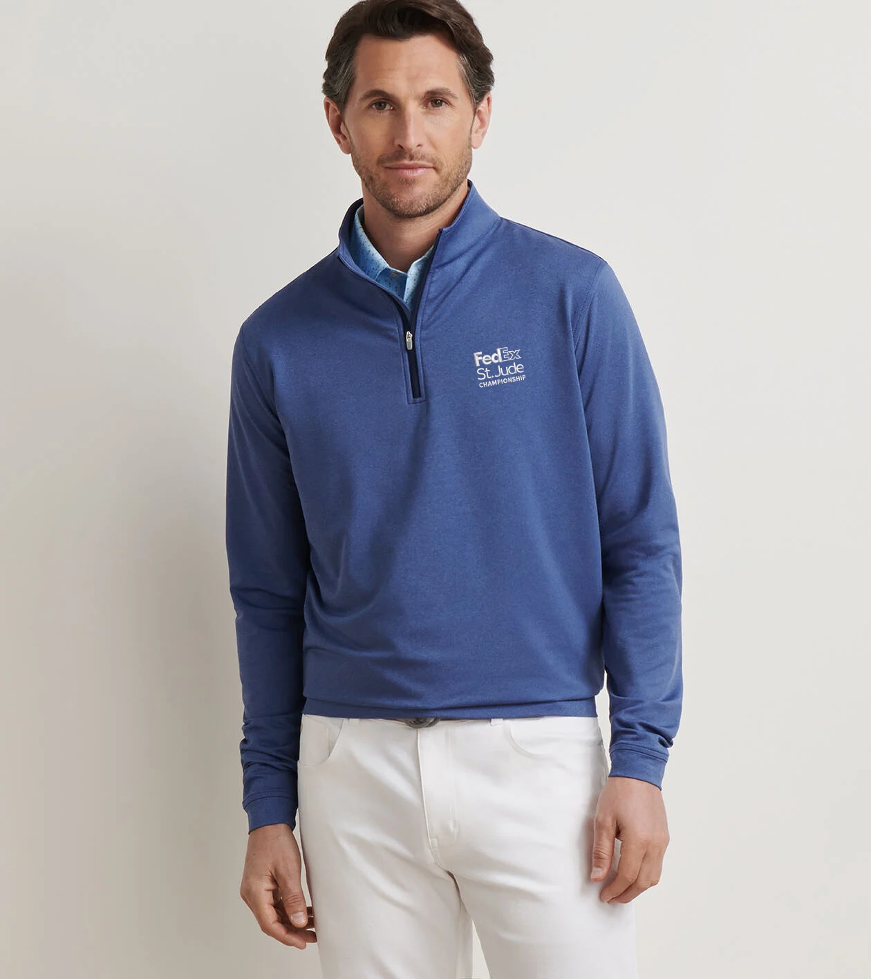 天月 Steller ZIP SWEAT スウェット Stealth Performance Quarter-Zip | Men's Pullovers | Peter Millar
