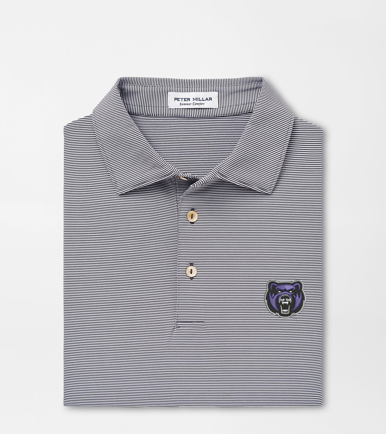 Central Arkansas Jubilee Stripe Performance Polo
