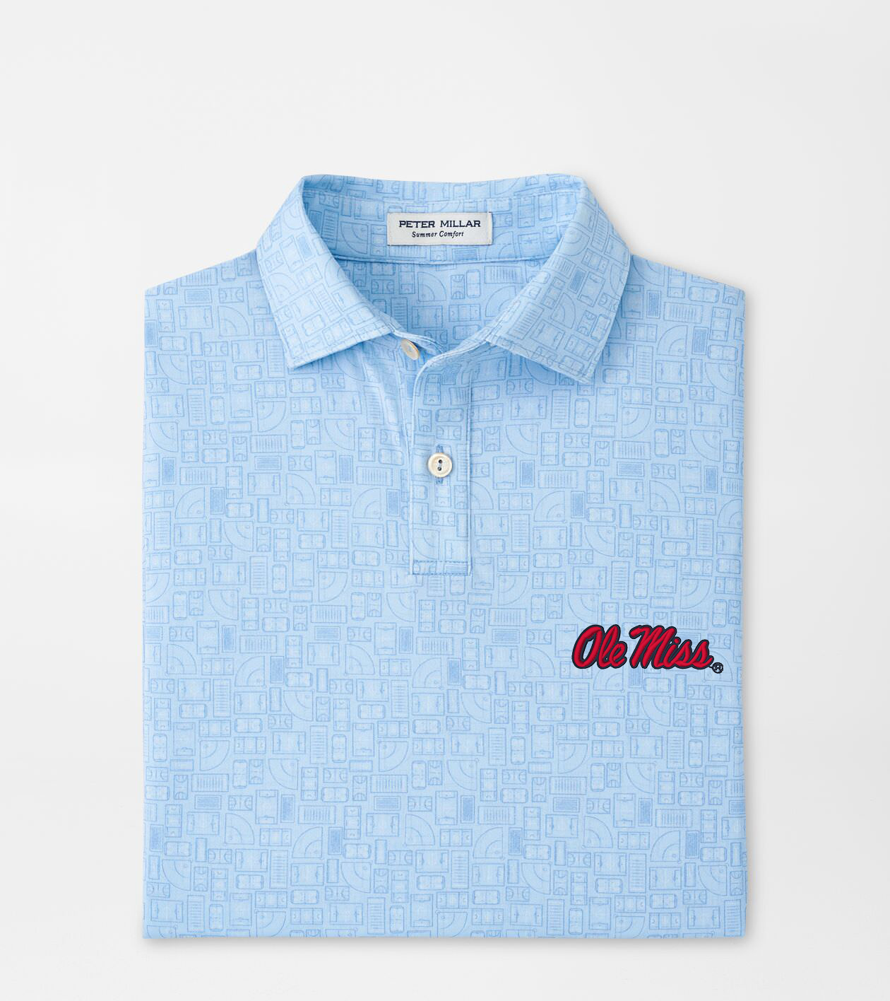 Ole Miss Out of Bounds Youth Performance Jersey Polo Youth Collegiate