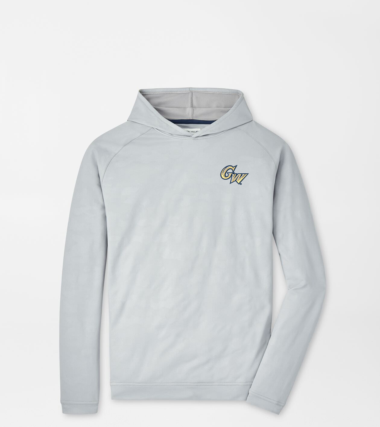 Washington University Pine Logo Camo Performance Hoodie Men's