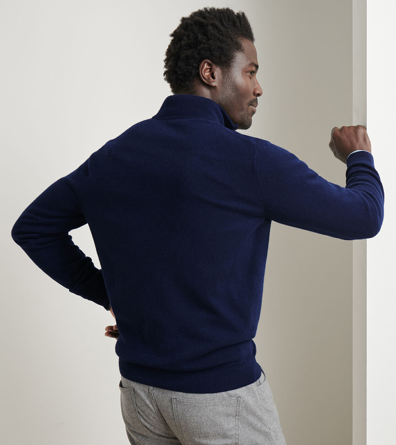 ★★キヨ★★ Cashmere Border Thermal Knit 25WCM-N08311 CASHMERE KNIT | kolor