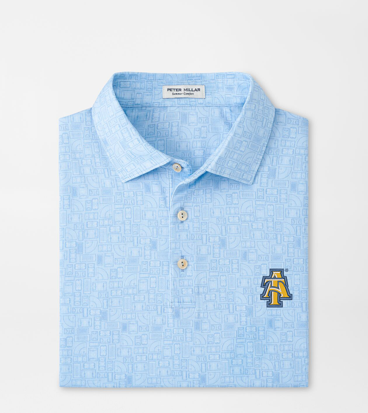 NC A&T Out of Bounds Performance Jersey Polo