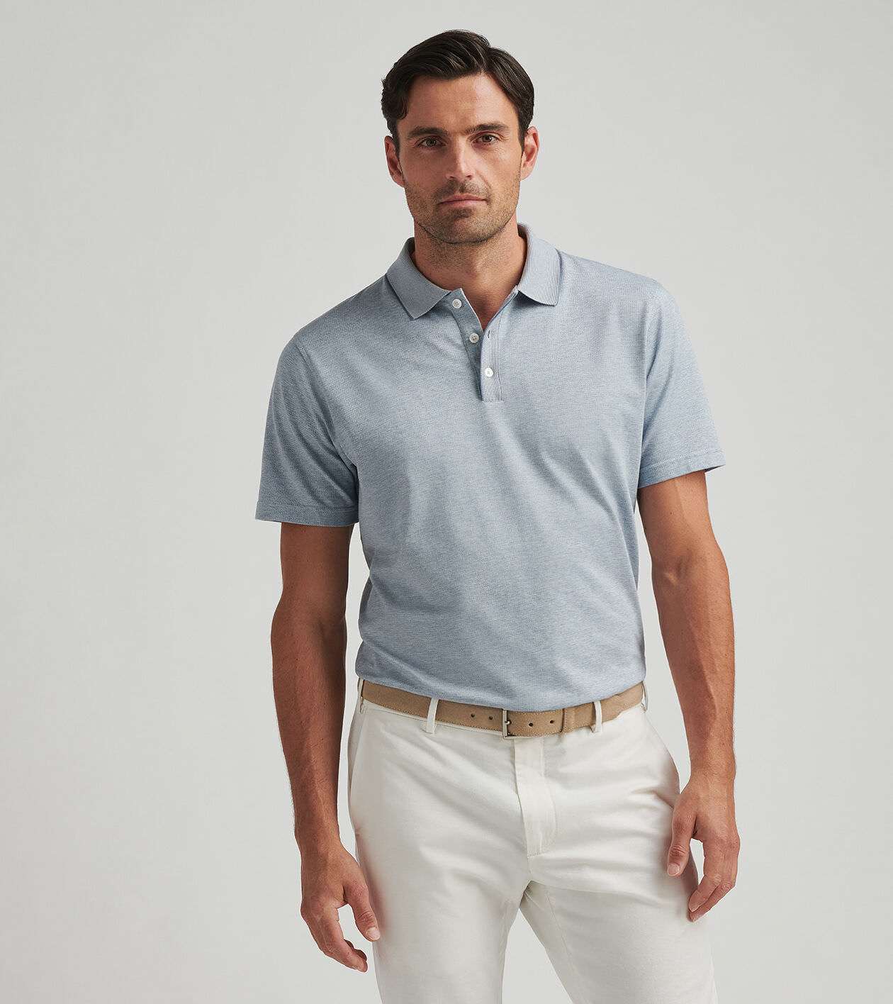 Barnes Knit Polo | Men's Polos | Peter Millar