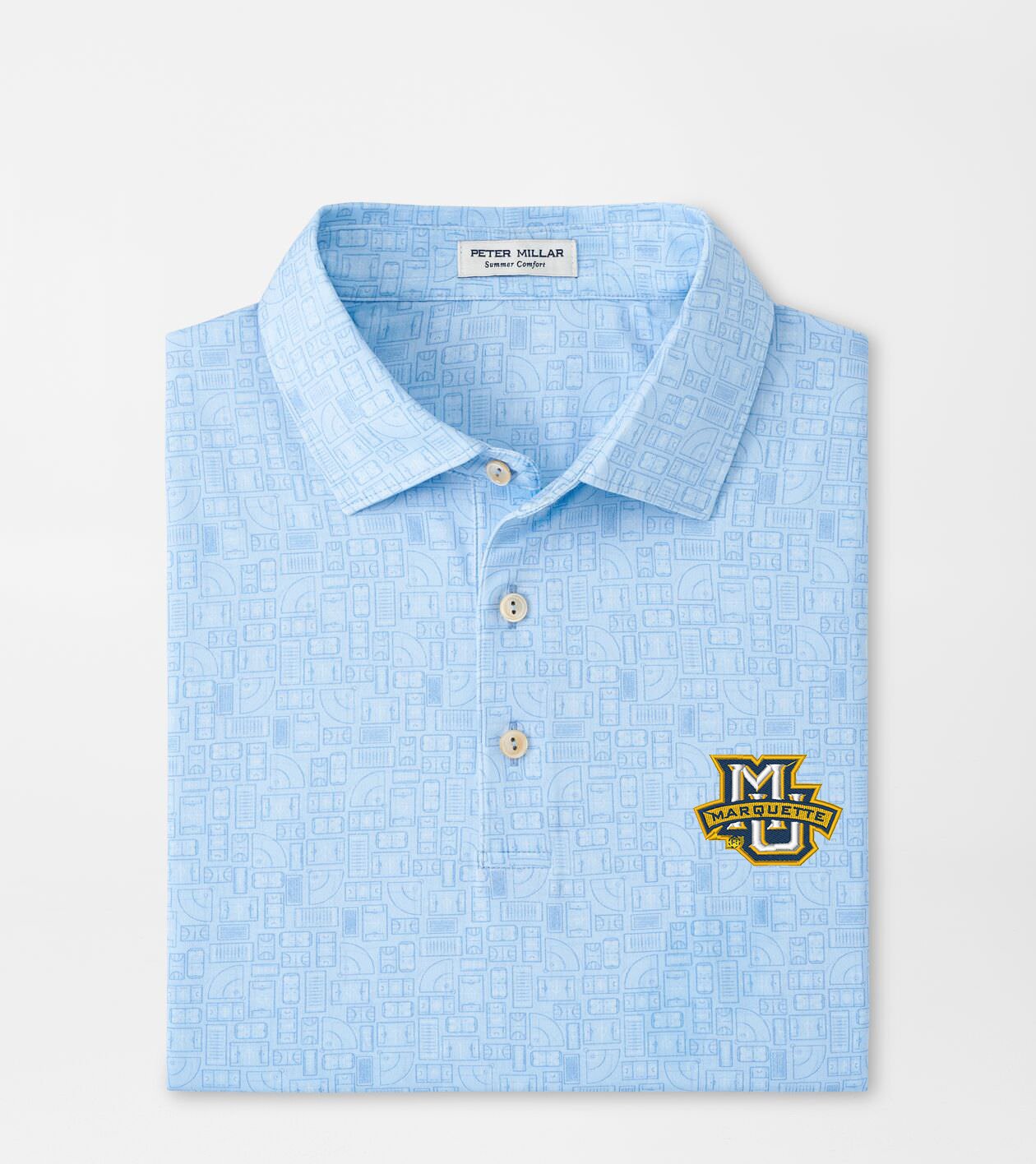 Marquette Out of Bounds Performance Jersey Polo Men's Collegiate