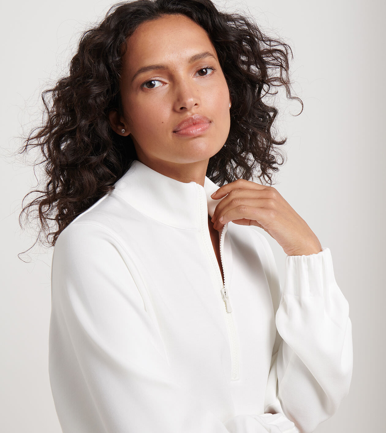 Flora Knit Half-Zip Pullover | Women's Tops | Peter Millar