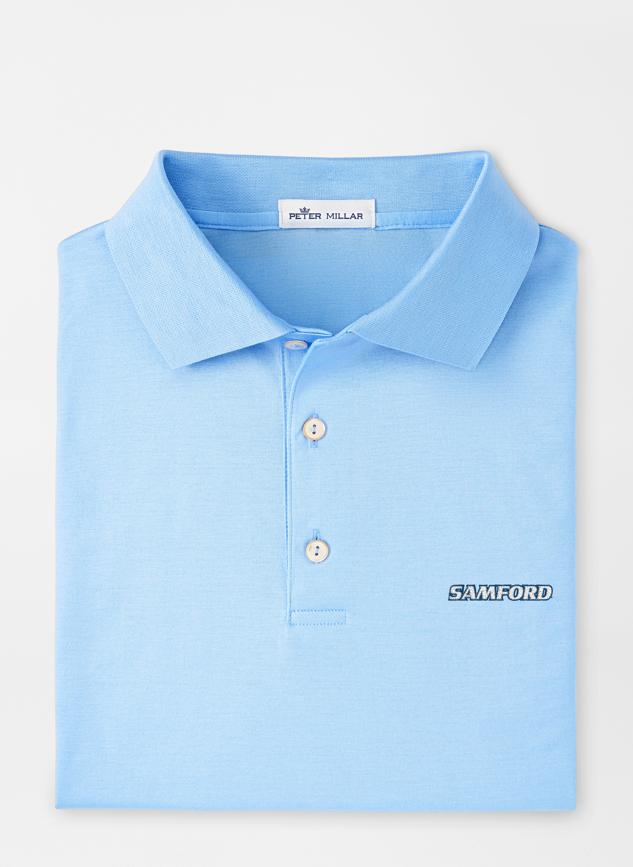 Samford Solid Cotton Polo Peter Millar