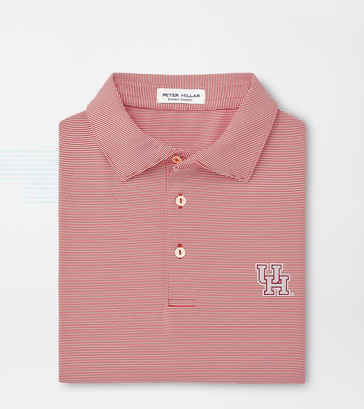 Houston Jubilee Stripe Performance Polo