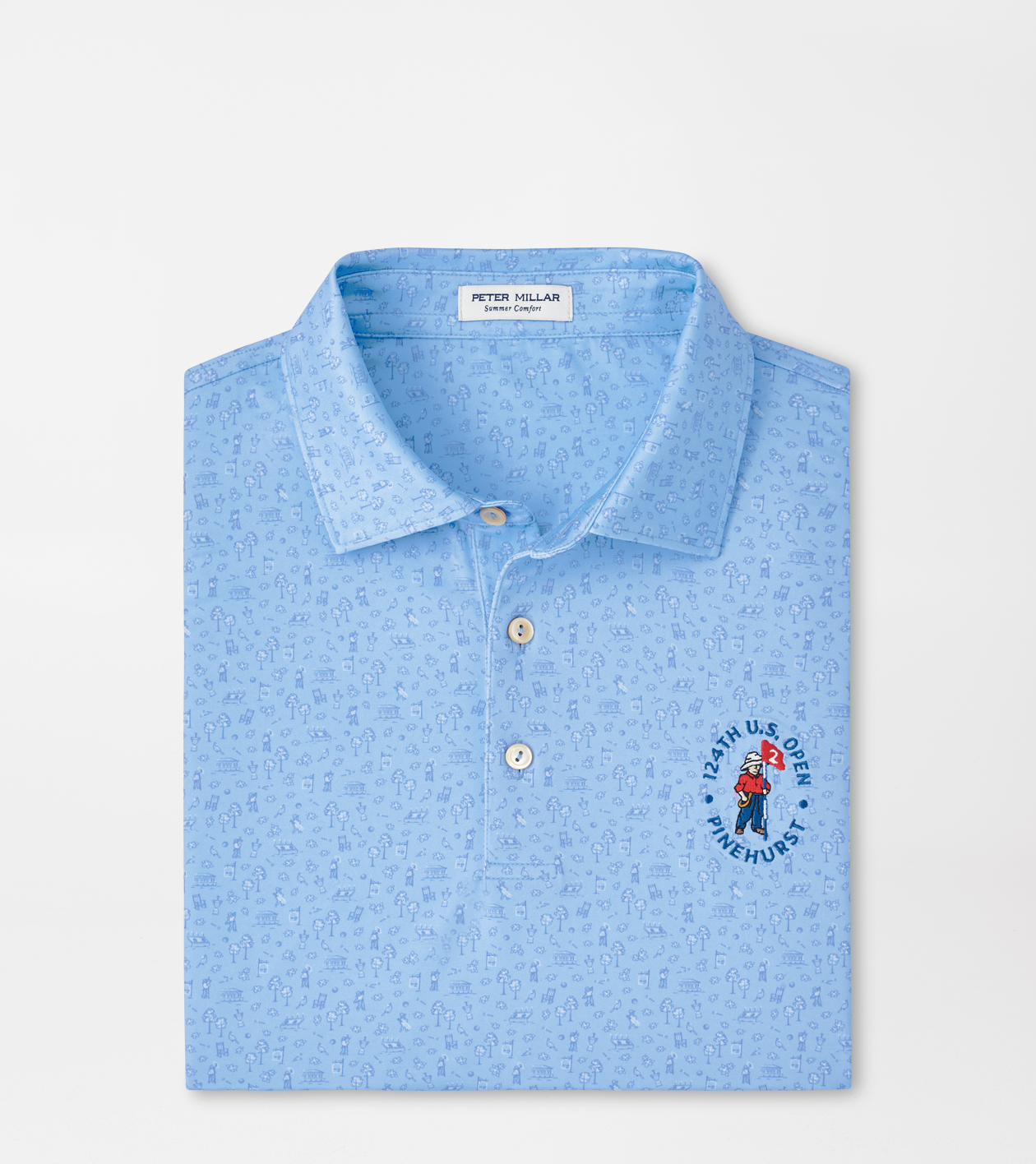 124th U.S. Open Performance Jersey Polo | U.S. Open Men's 124th U.S. Open Performance Jersey Polo | U.S. Open Men's