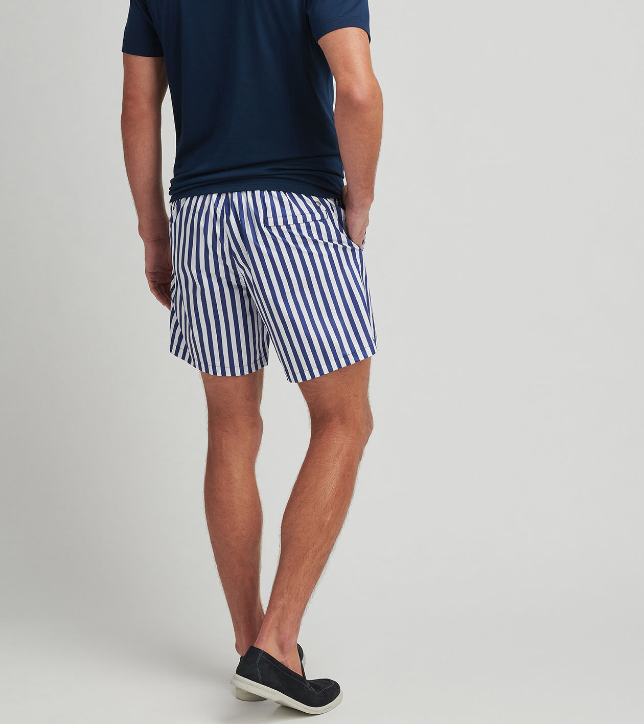 Awning Stripe Swim Trunk