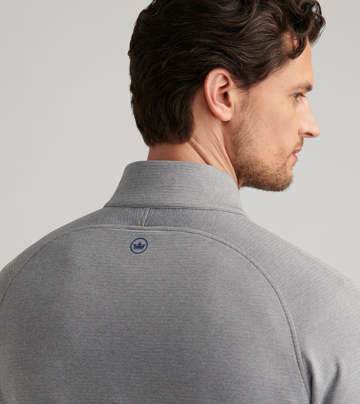 オーセンティック PETER MILLAR ゴルフ ジャケット グレー オーセンティック PETER MILLAR ゴルフ ジャケット グレー