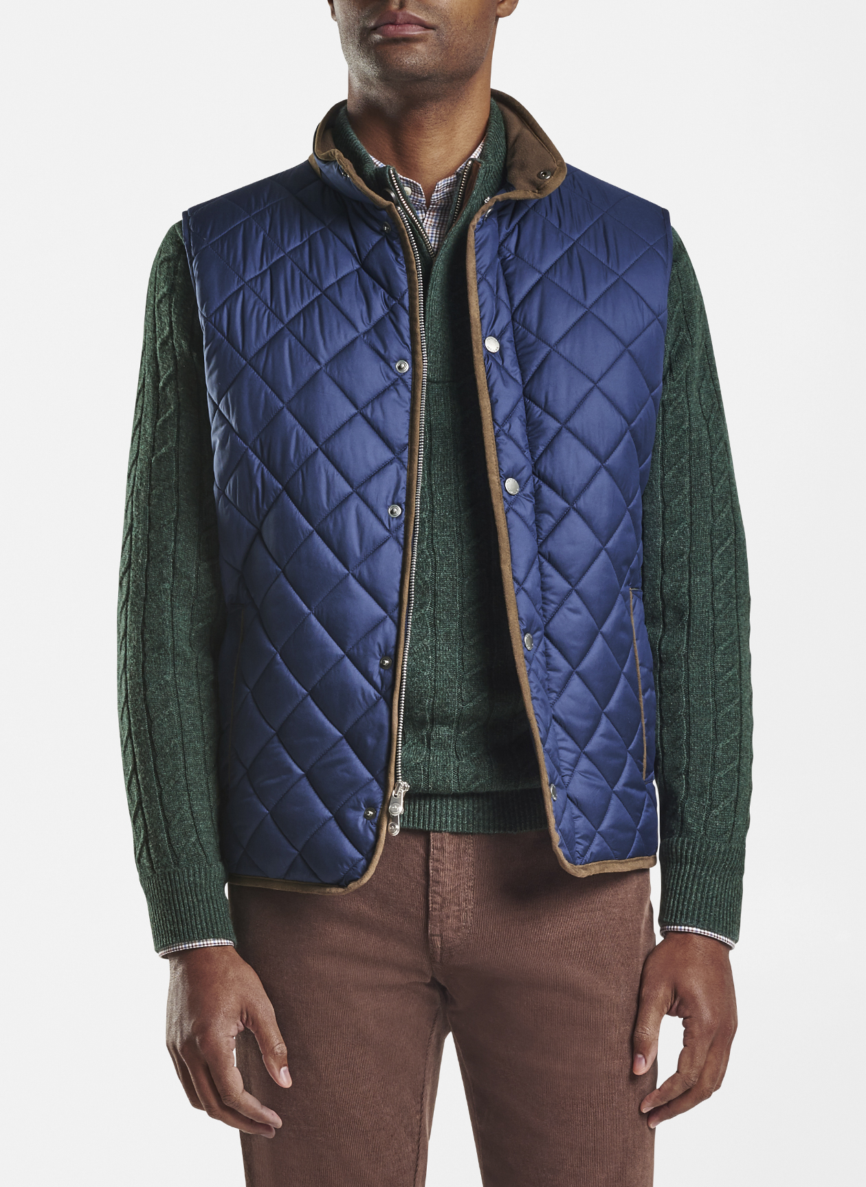 Essex Quilted Travel Vest | Peter Millar