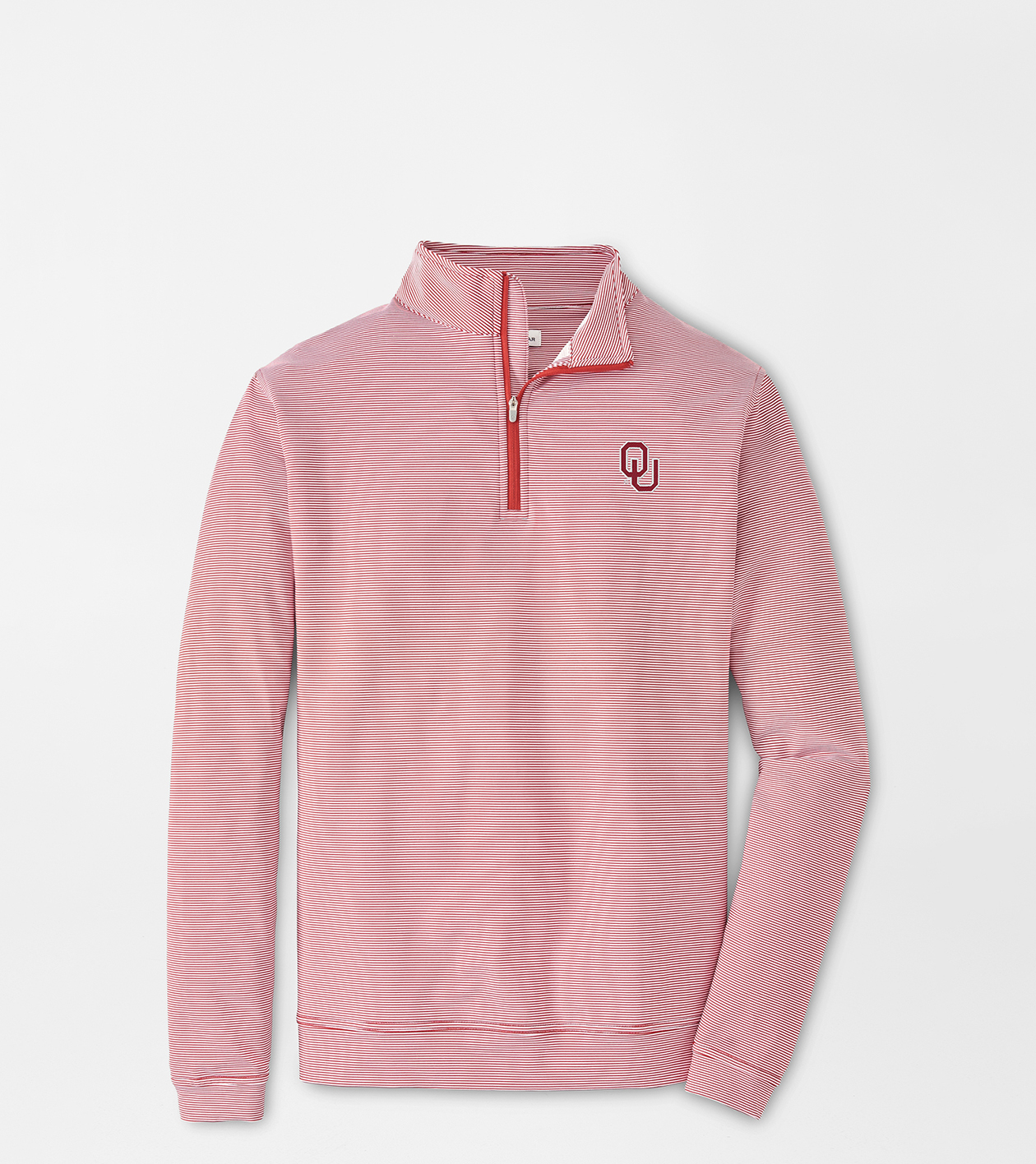 Oklahoma Perth Sugar Stripe Performance Quarter-Zip