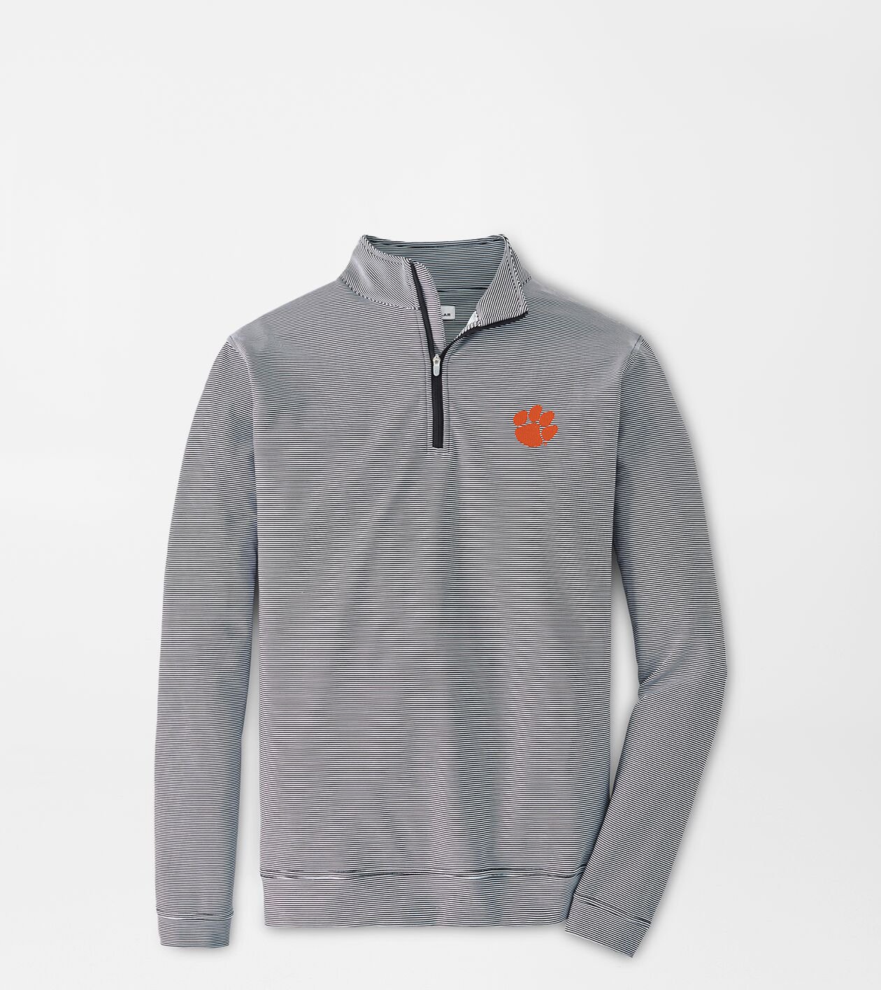 Clemson Perth Mini-Stripe Performance Pullover