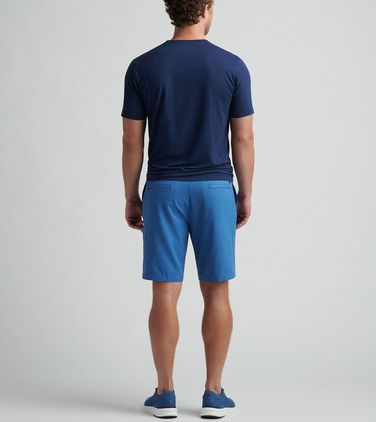 Shackleford Gingham Performance Hybrid Short | Men's Shorts