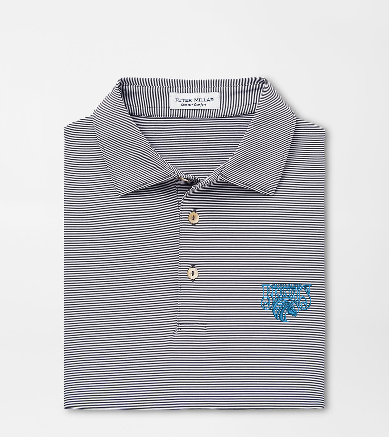 Fayetteville State Jubilee Stripe Performance Polo