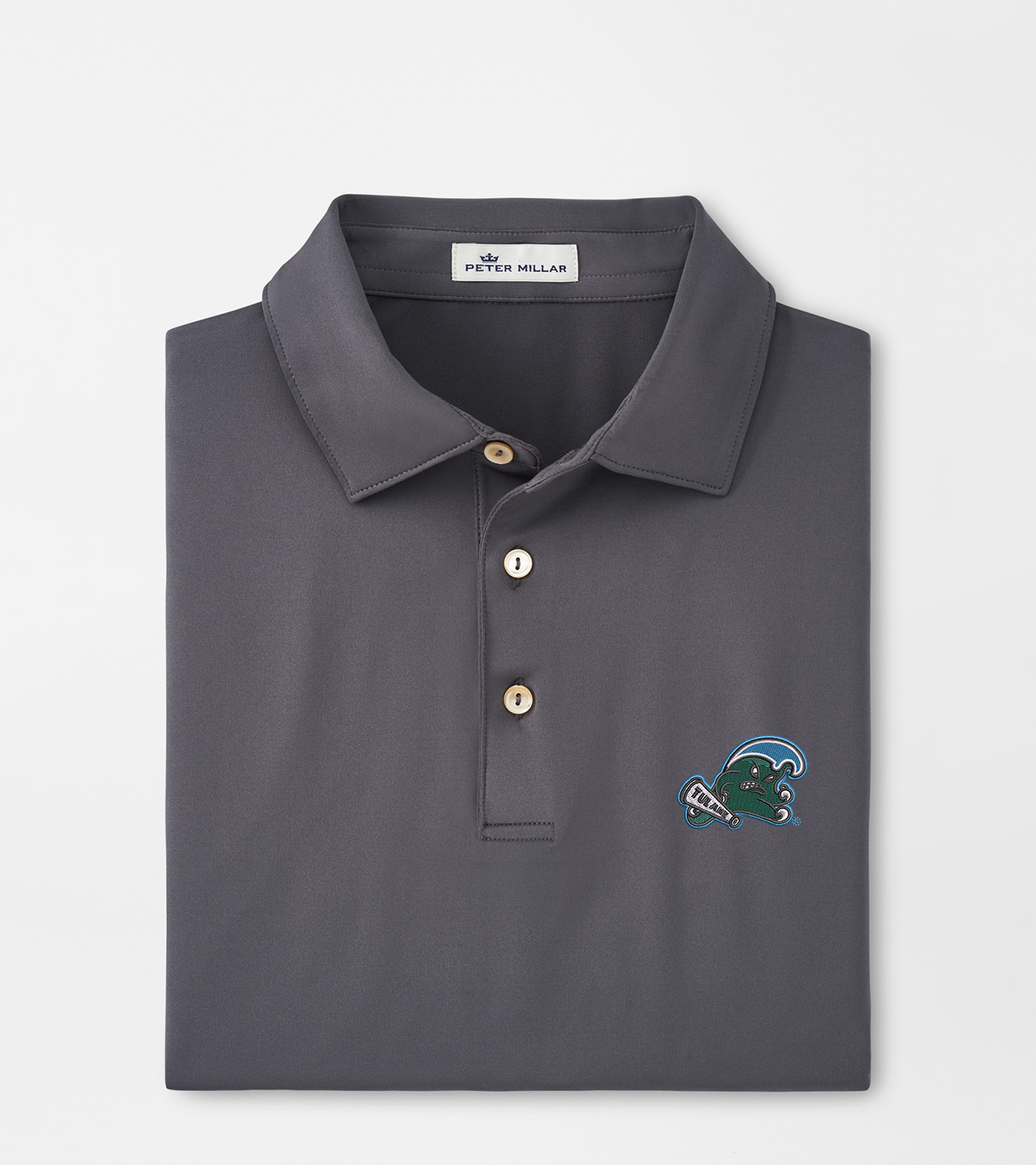 トップス Win VELENCE Polo Shirt Tulane Green Wave Performance Polo | Men's Gameday Apparel