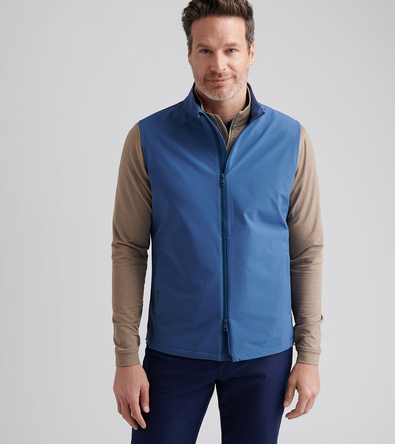 新品　BRIEFING POCKETABLE WIND VEST ネイビーM 新品BRIEFINGPOCKETABLE WIND VEST ネイビーL