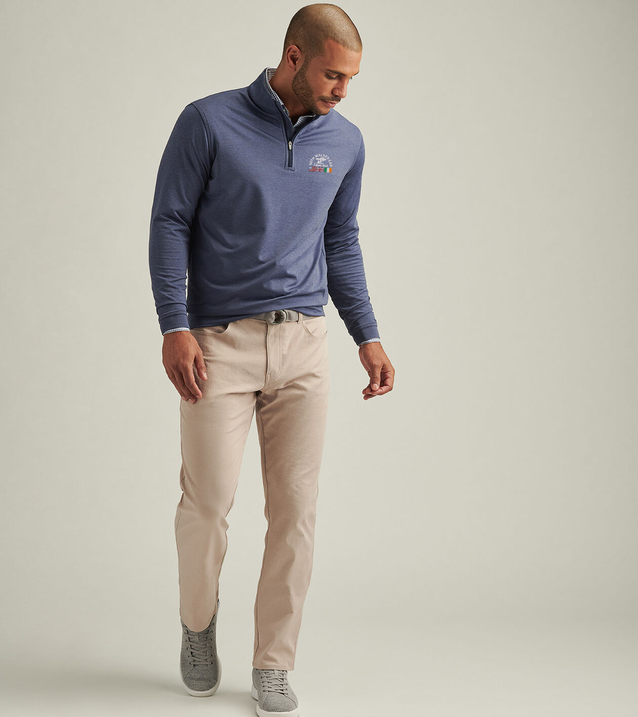 50th Walker Cup Perth Mélange Performance Quarter-Zip