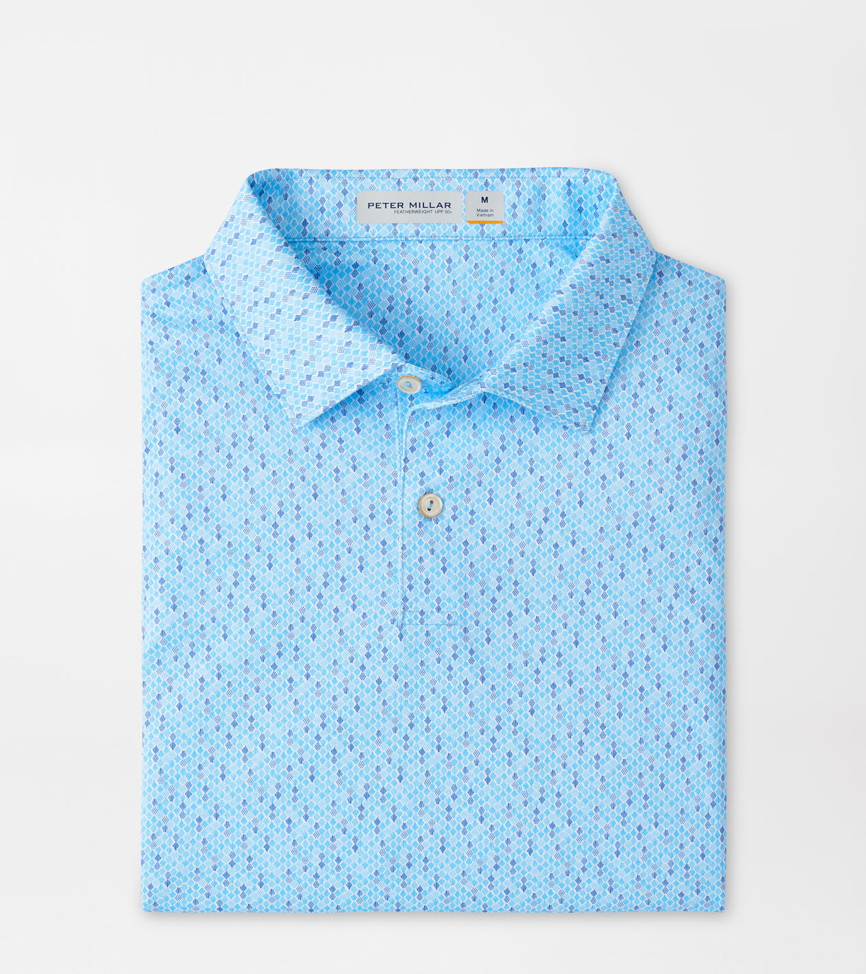 Featherweight Pineapple Mosaic Performance Polo | Men's