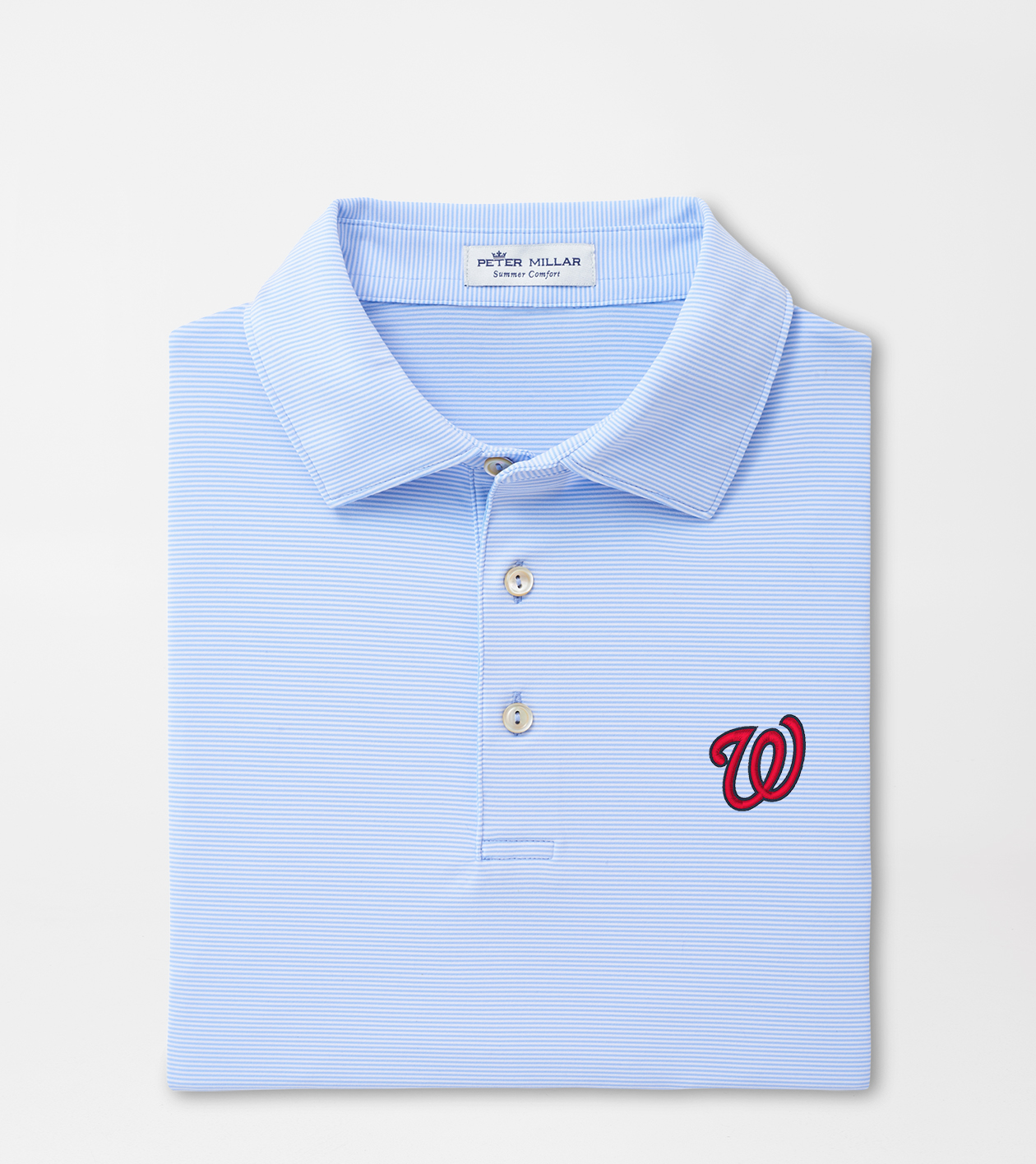 Washington Nationals Jubilee Stripe Performance Polo