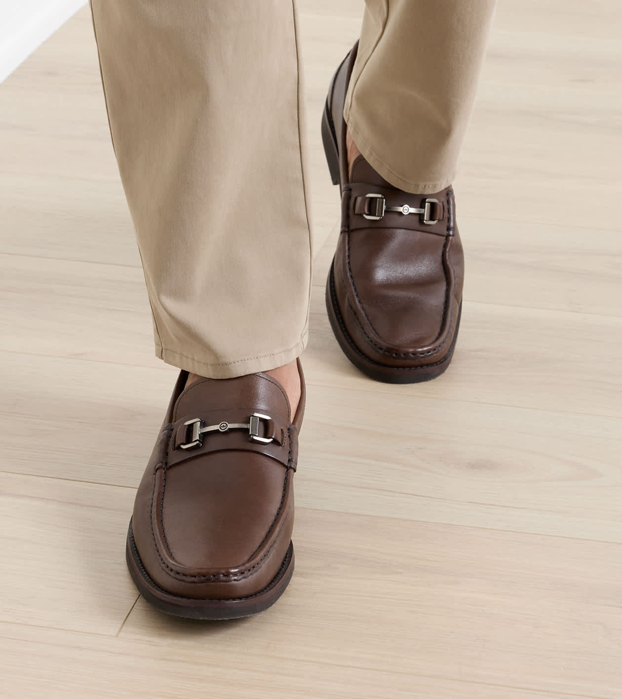 Brown peter millar loafers gently used Peter Millar Crown Crafted Men main image 4