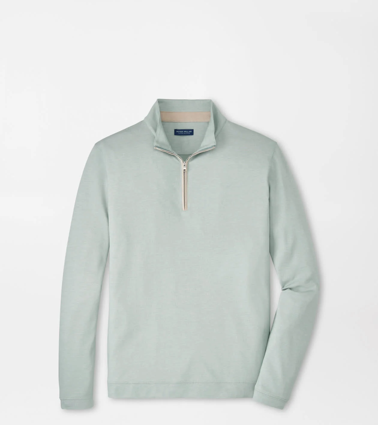 Albatross Cotton-Blend Piqué Quarter-Zip | Men's Pullovers | Peter