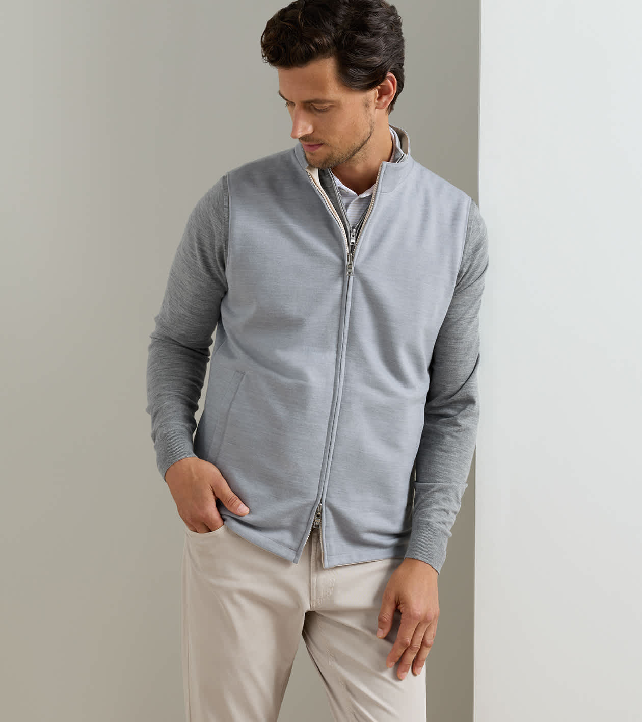 Ryder Reversible Vest | Men's Vests | Peter Millar