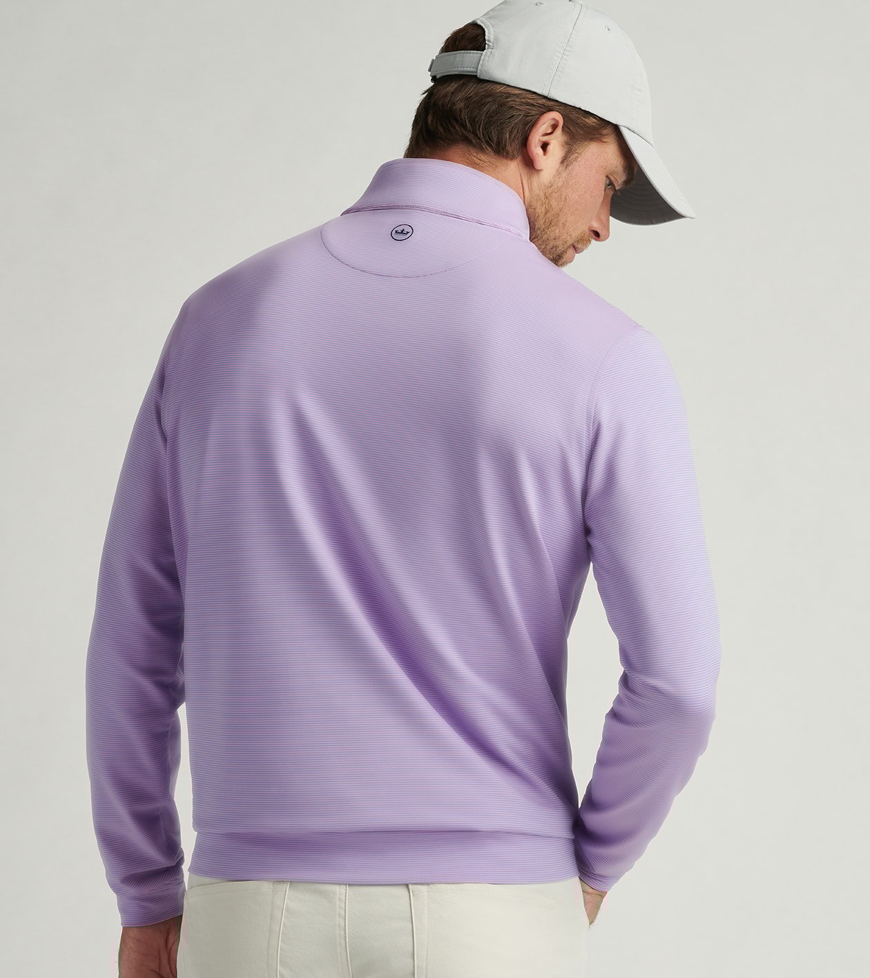 Perth Sugar Stripe Performance Quarter-Zip