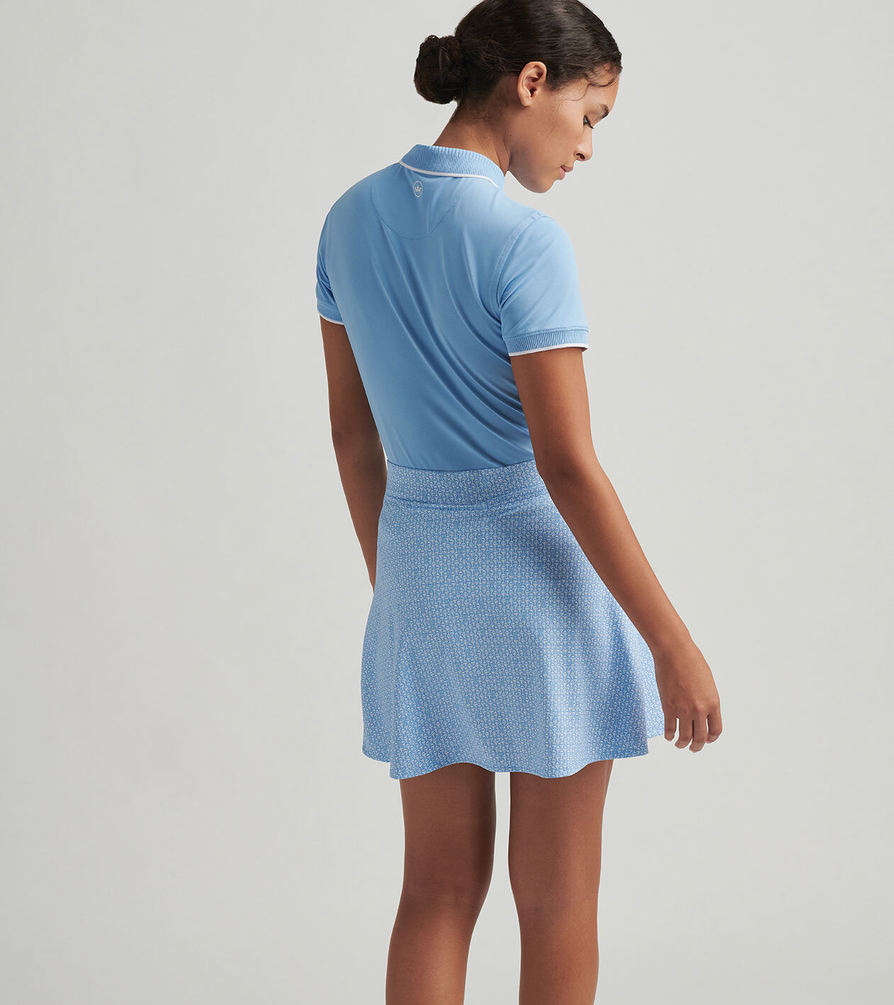 theredthread グレー S mini skort pareo THEREDTHREAD / ザレッドスレッド】S mini skort pareo