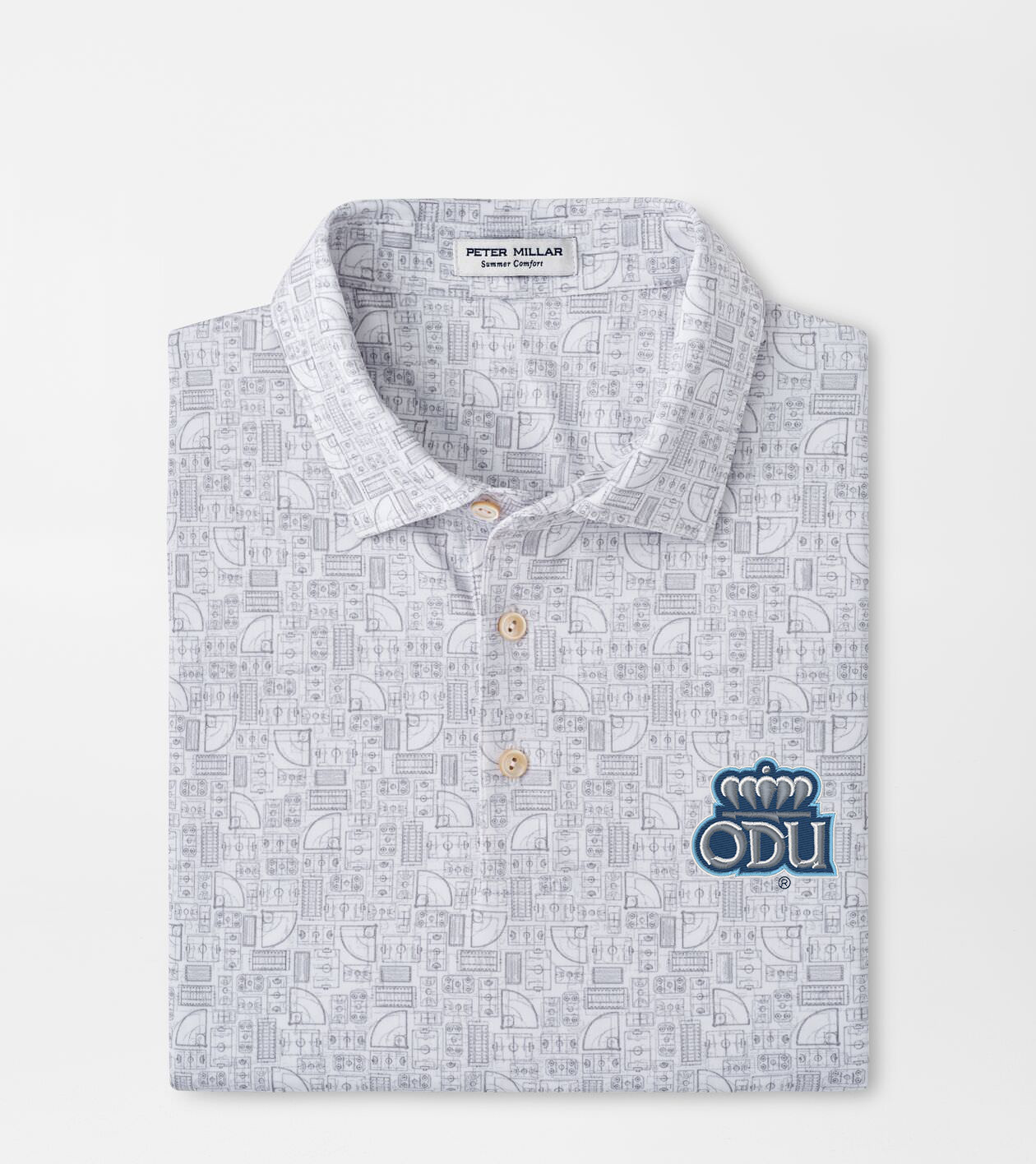 Old Dominion University Out of Bounds Performance Jersey Polo Men's