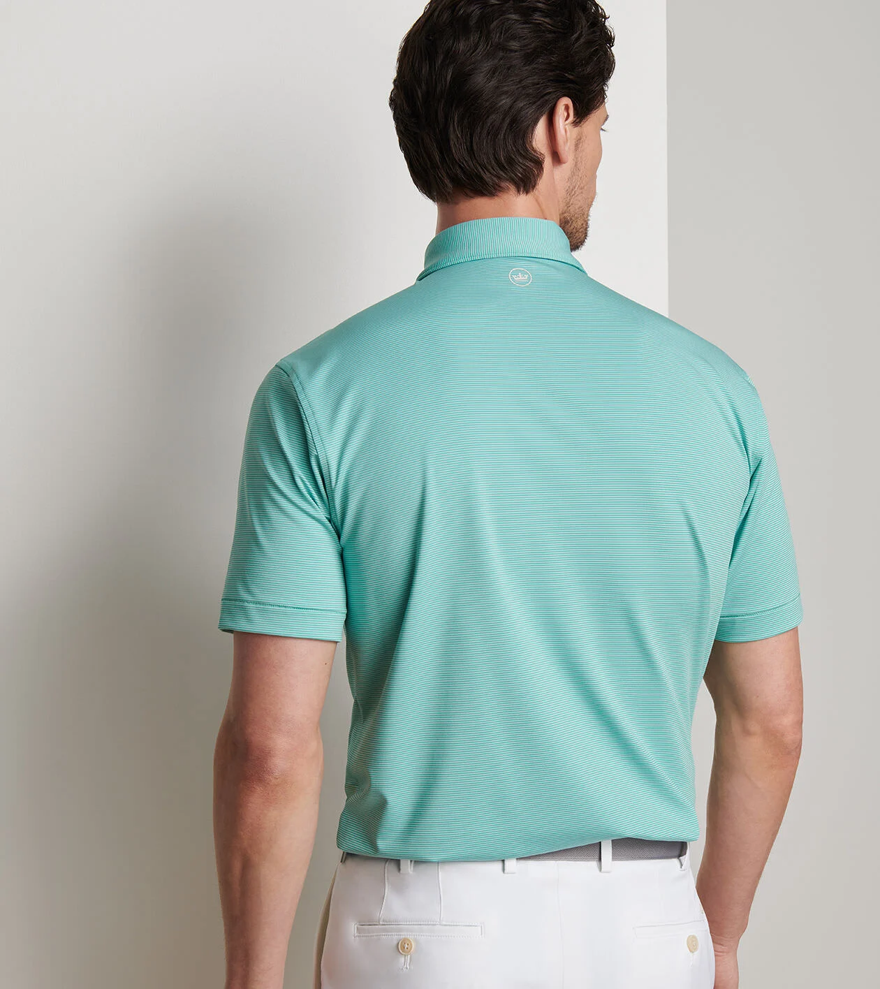 PETER MILLAR ポロシャツ Lサイズ Jubilee Stripe Men's Performance Golf Polo Shirt | PGA TOUR