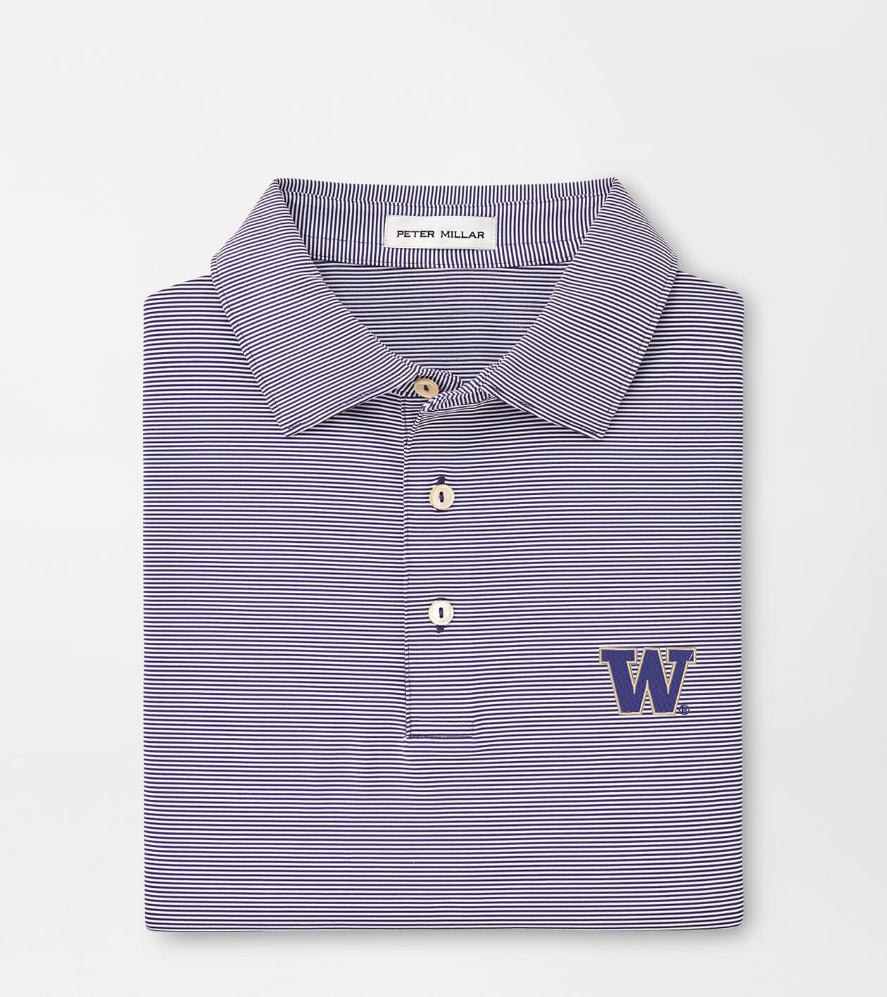 Washington Jubilee Stripe Performance Polo