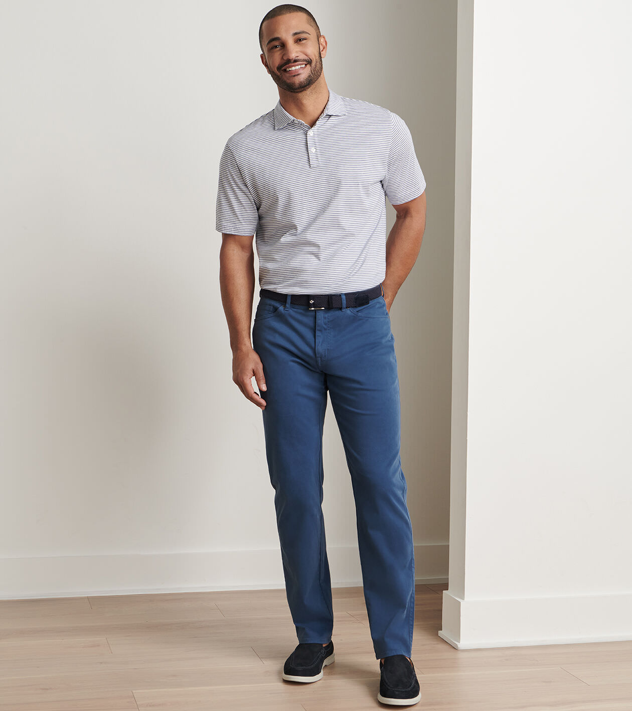 Signature Sateen Five-Pocket Pant | Men's Pants | Peter Millar