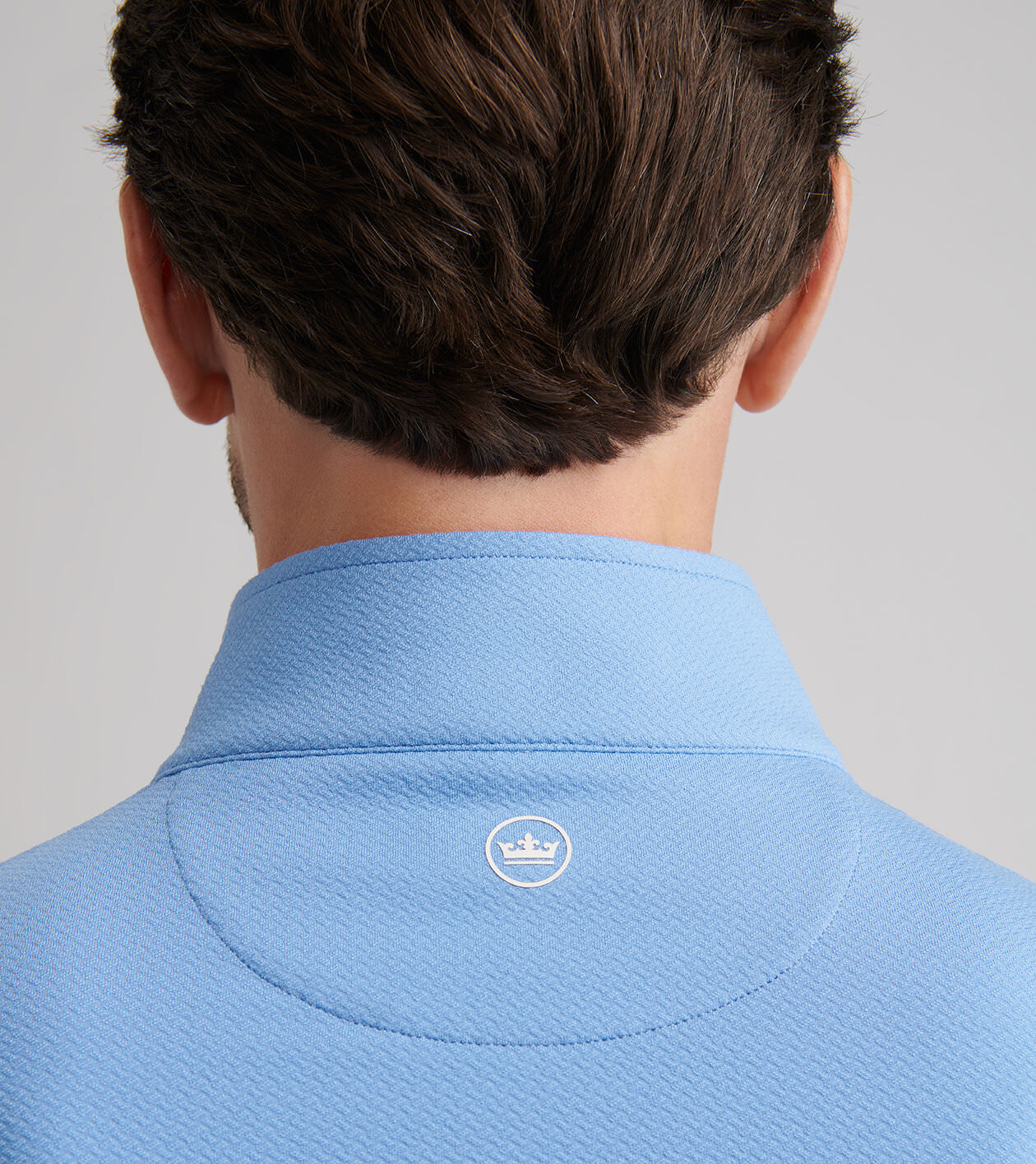Perth Cross-Hatch Performance Quarter-Zip | Men's Pullovers