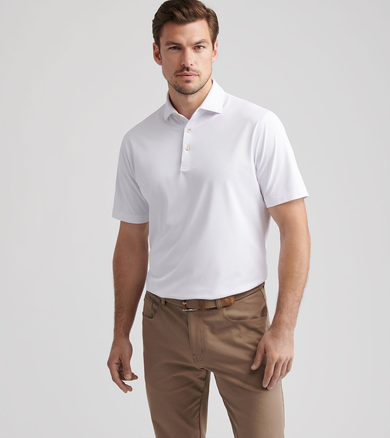 Solid Performance Mesh Polo | Men's Polos | Peter Millar